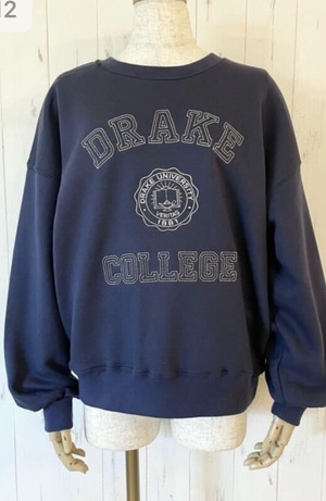 ルスポレ　DRAKE刺繍スウェット　25319127