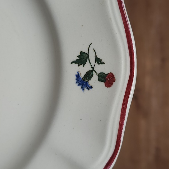 Sarreguemines サルグミンヌ デザートプレート /  Agreste #2