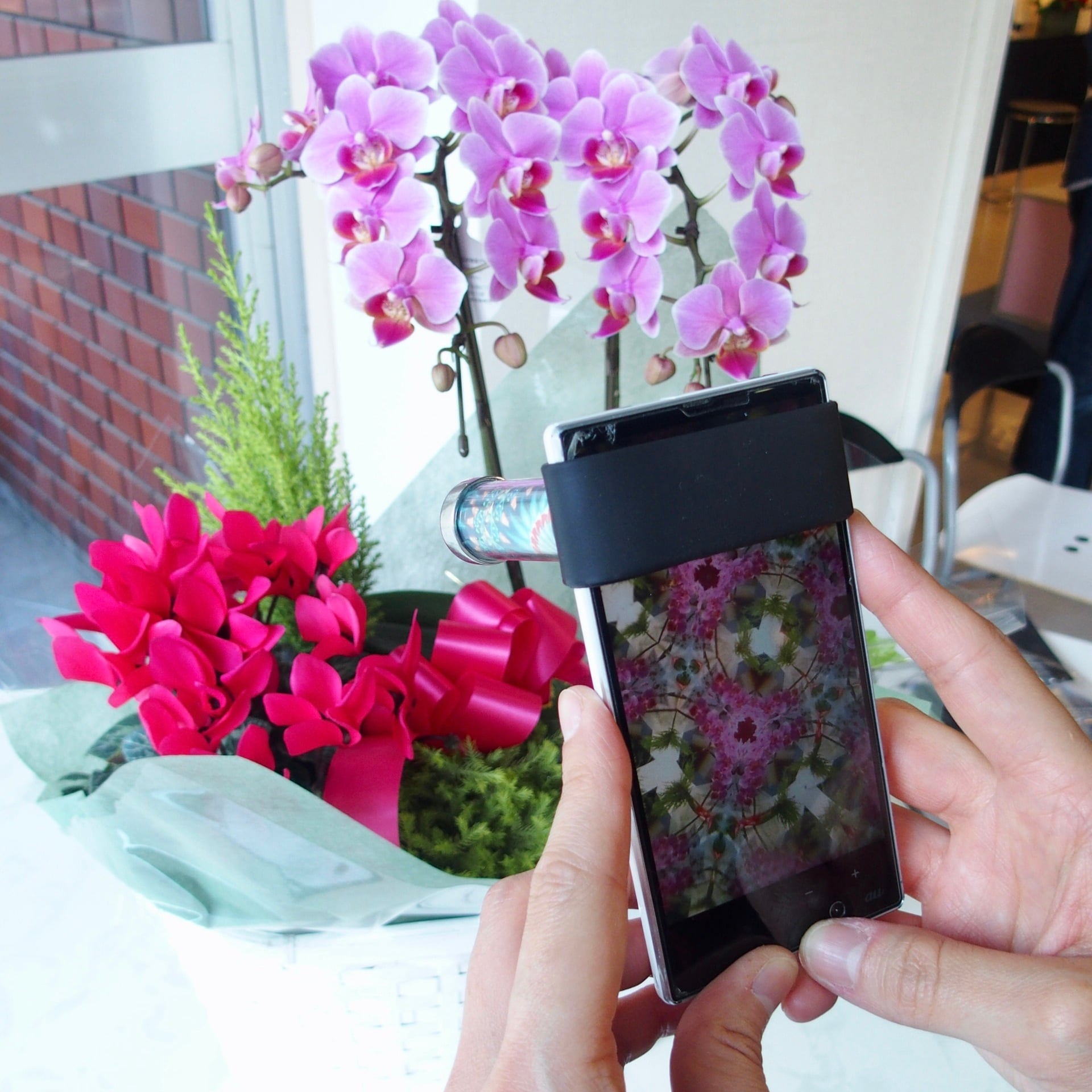 スマホ用万華鏡Teleido shot | アート万華鏡(カレイドスコープ スマホ用万華鏡Teleido shot | アート万華鏡(カレイドスコープ