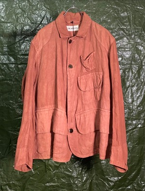 BEAUGAN HARTOG JACKET RED CLAY