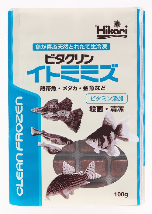 キョーリン ビタクリン イトミミズ 1枚 100g