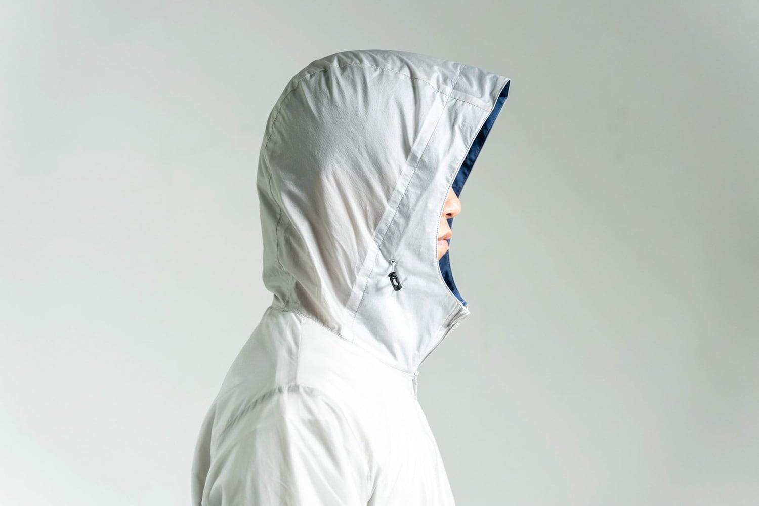 drip TO&FRO パッカブルパーカー ブラック M Then, Packable Parka［パッカブルパーカー（深型フード）］ | drip