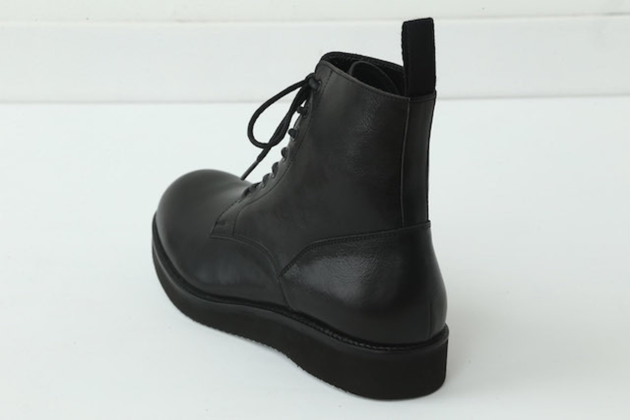 LACE UP BOOTS (WEDGE SOLE)