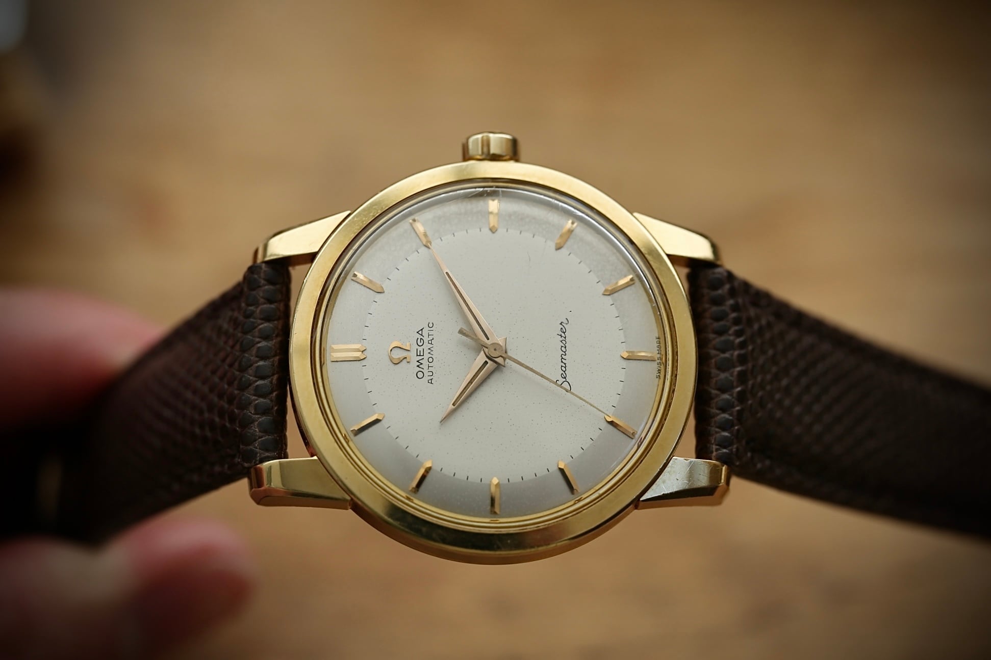 OMEGA】1956年製 オメガ シーマスター デラックス 第三世代 ジャンボ 