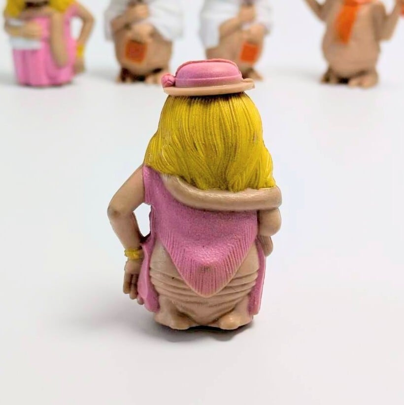 ☆ VINTAGE 1982☆【 E.T. ( イーティー ) 】【A】 PVCフィギュア / 女装・ドレス 〚アメリカン雑貨 アメトイ〛