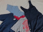 RUSSIAN NAVY border t-shirts