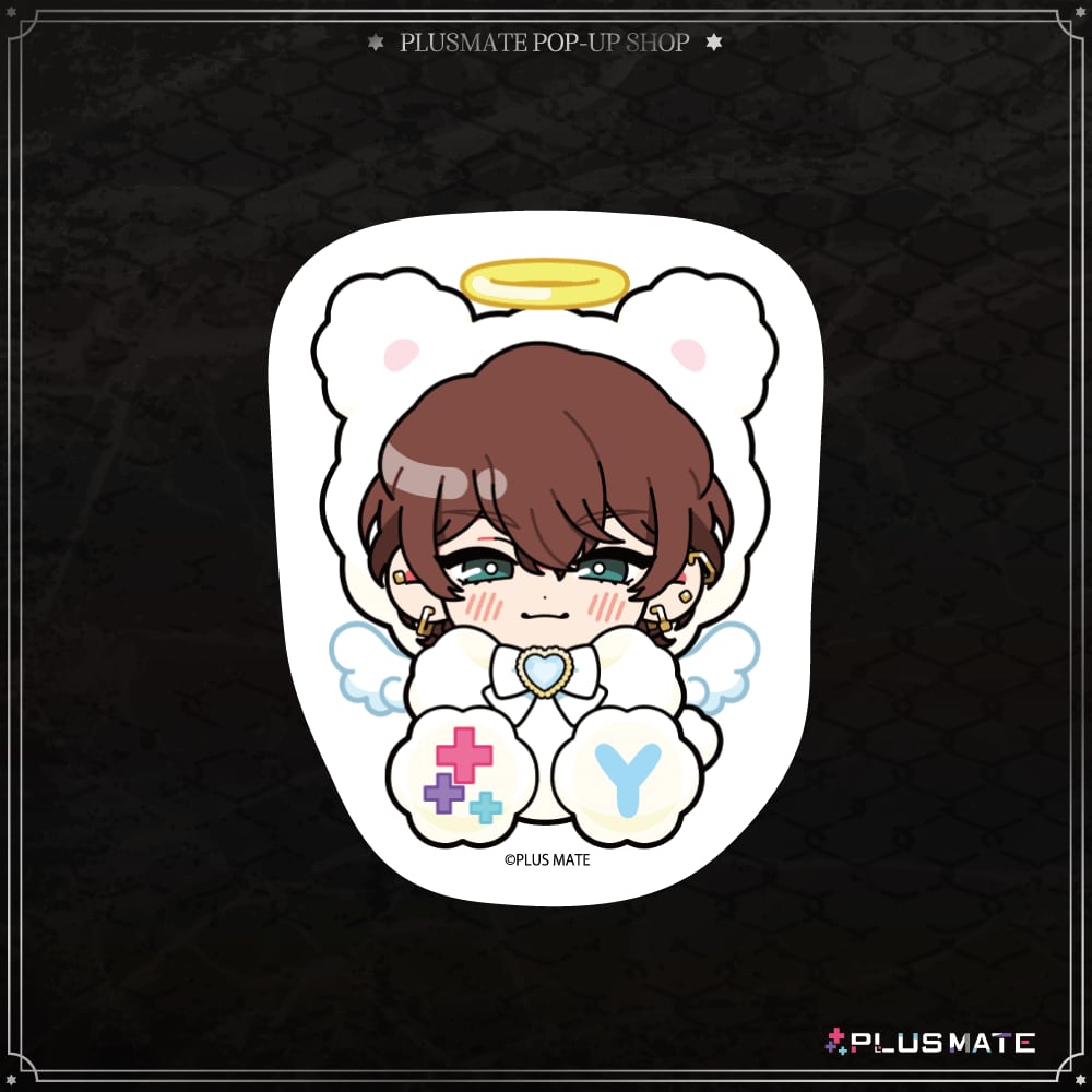 PLUSMATE かれぬい~天使&悪魔~ ステッカー 【朱防】