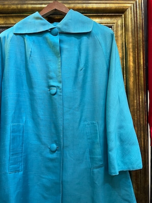 50's A line blue coat