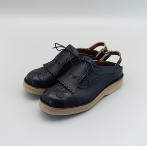 サボ“Sabot Ghillie” / Black / 踵ベルト付き / レディス24.5cm / sayu
