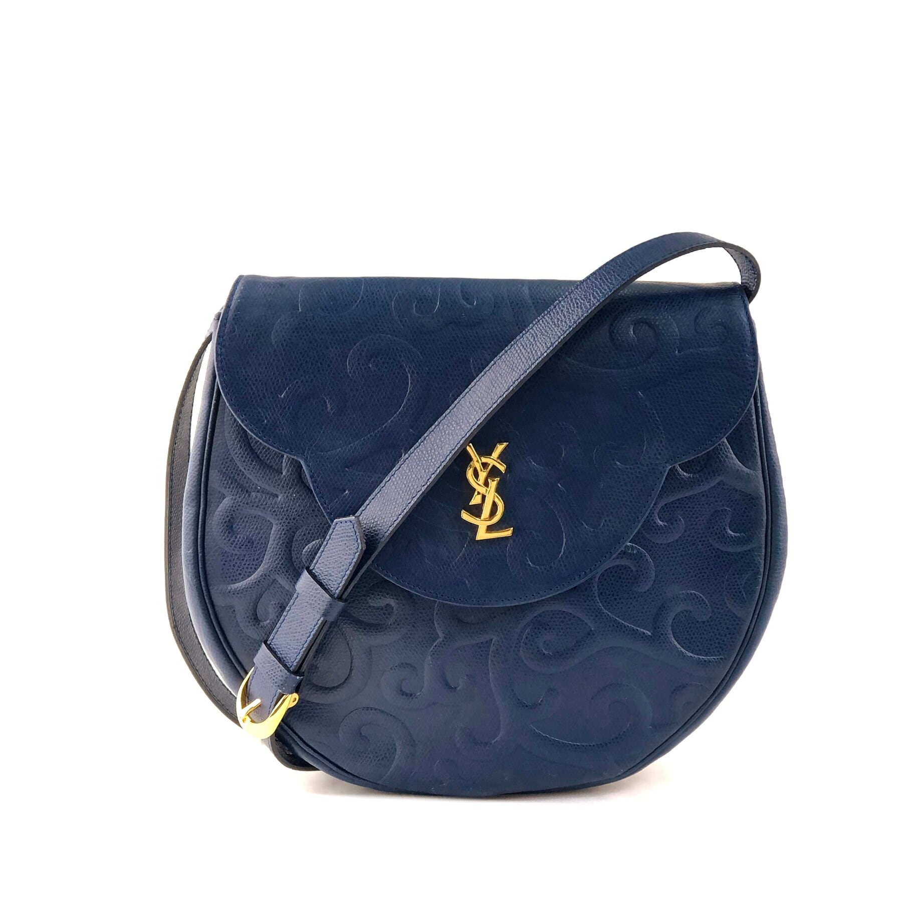 Yves Saint Laurent イヴ ・サンローラン YSL 唐草 オリエンタル 