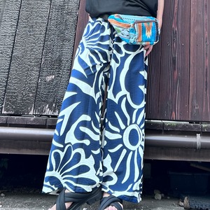 エスニックワイドパンツ