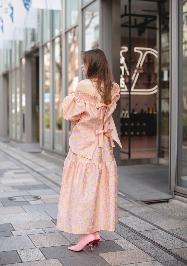 （original） フラワージャカードスカート