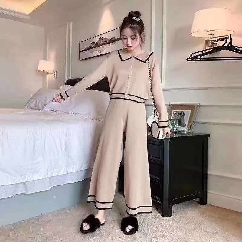 セットアップワイドパンツ