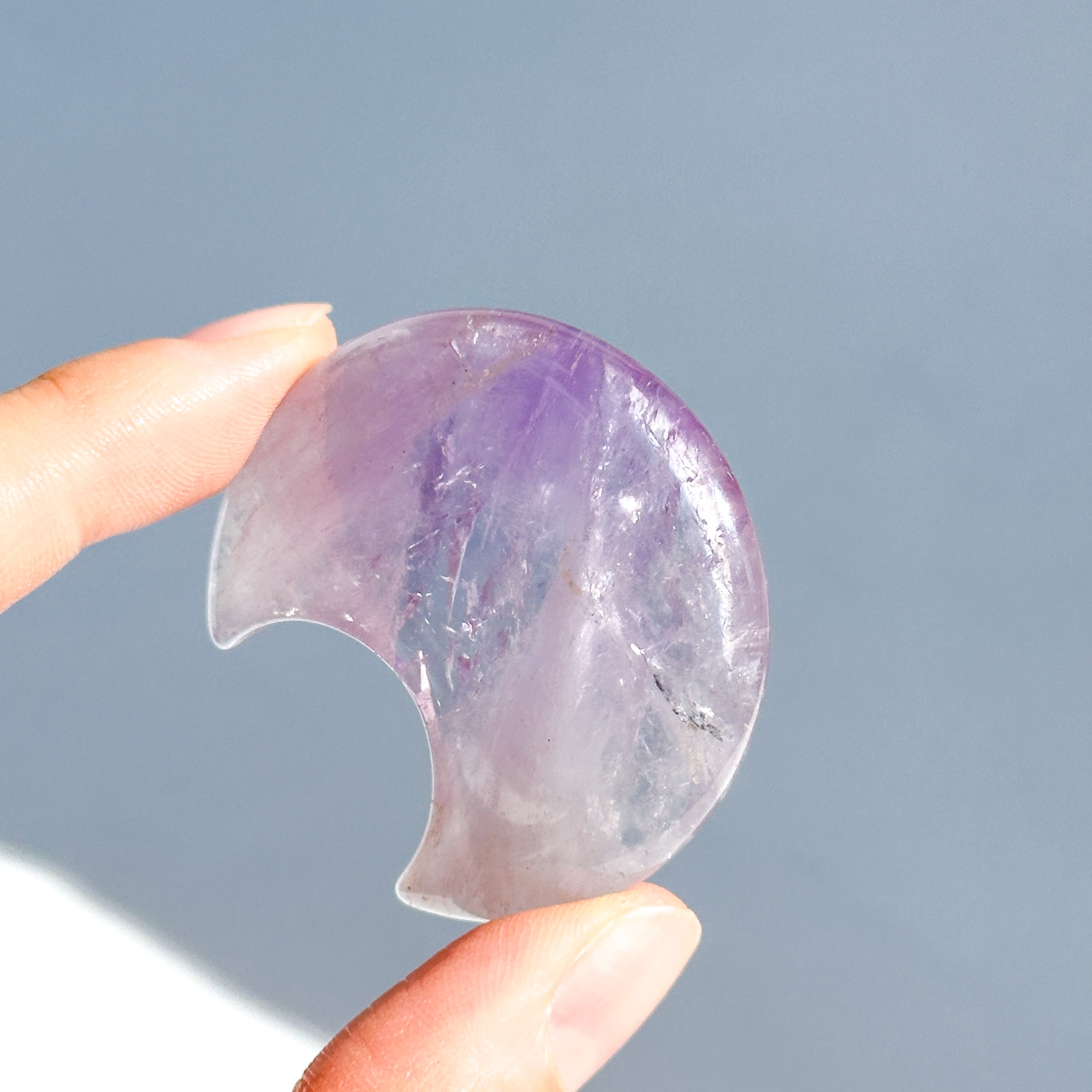 アメジスト 三日月01◇ Amethyst ◇天然石・鉱物・パワーストーン