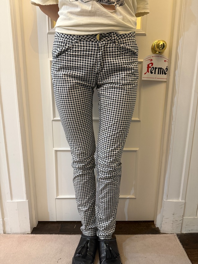 MAX&Co. / vintage gingham pants.(O)