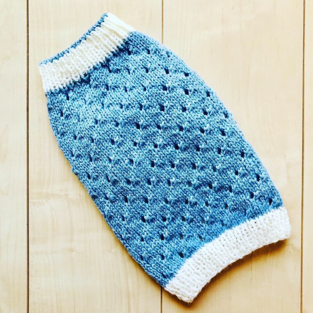 透かし編みセーター（手編み） - その他