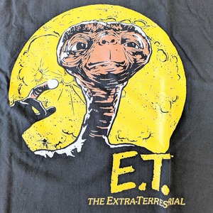 再入荷！♧【 E.T. 】映画Tシャツ / 80年代映画 / Tシャツ〚アメリカン雑貨 アメトイ〛