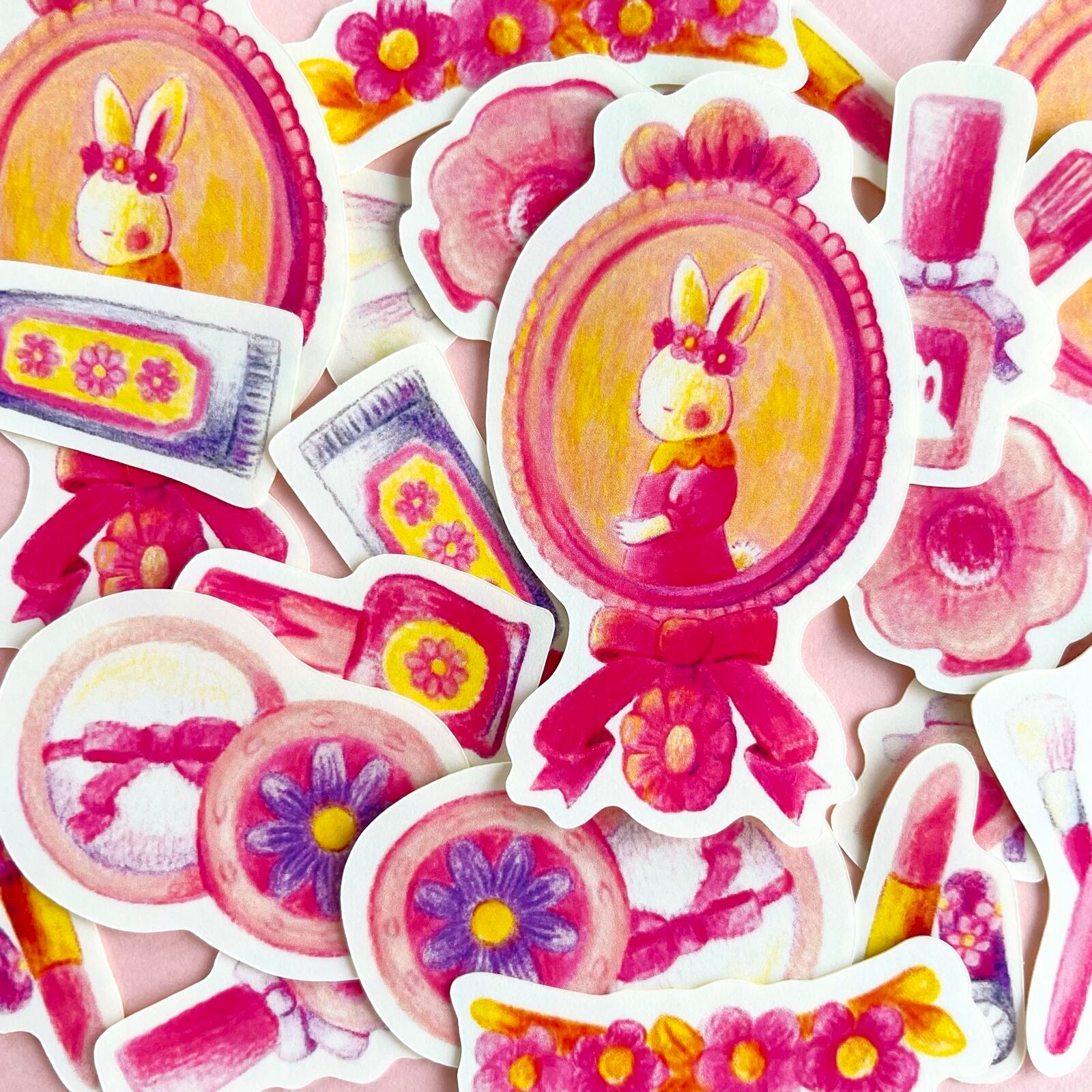☆のこり2☆J851＃花雾花汐(PET)晴惜春切り売り海外人物マステ女の子 