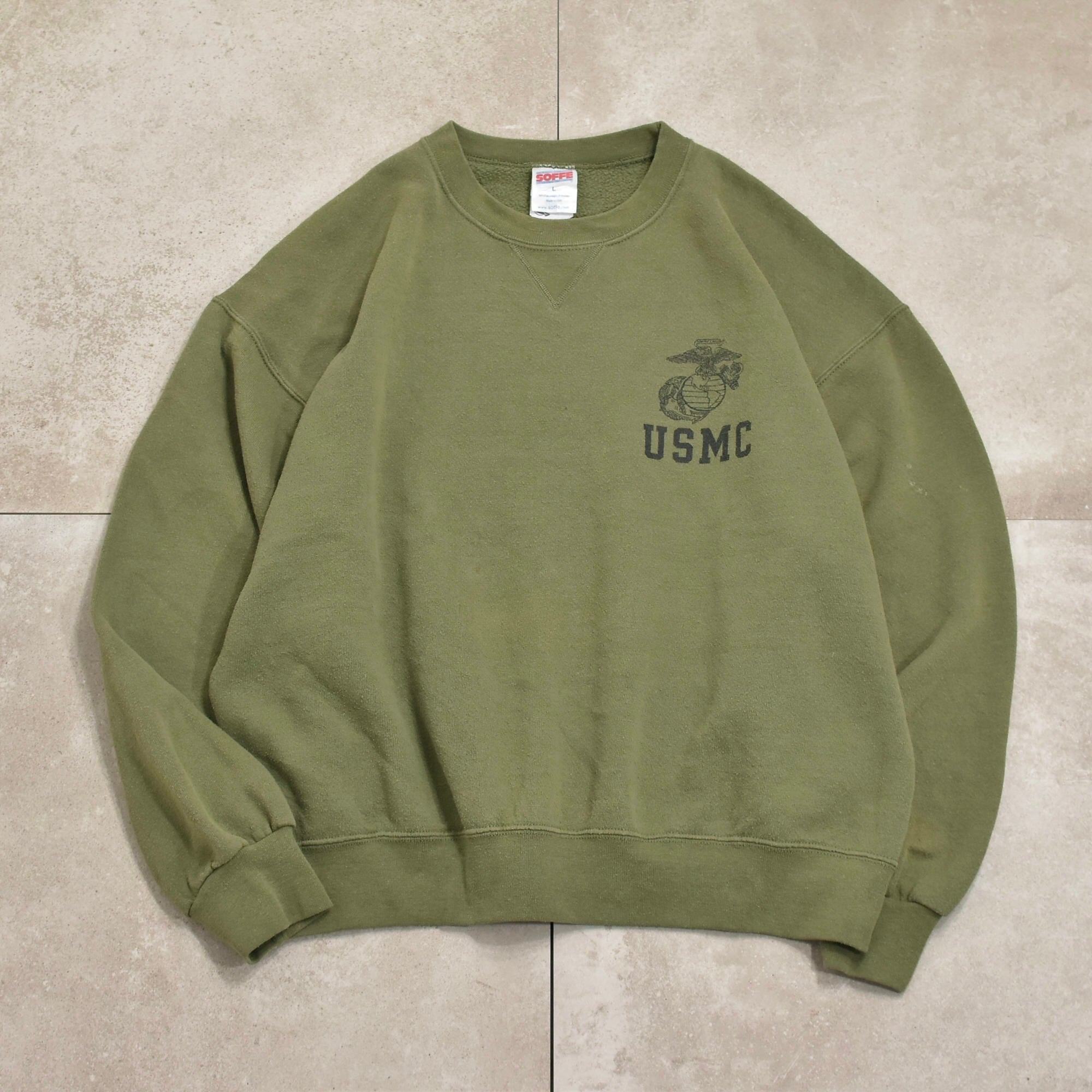 90～00s SOFFE USMC sweatshirt | 古着屋 grin days memory 【公式