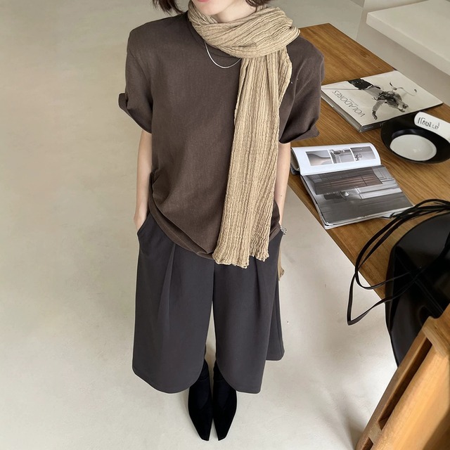【urban woman シリーズ】 カットソー レディース おしゃれ 半袖 カットソー tシャツ 20代 30代 40代 50代 半袖 カットソー tシャツ 春 夏 秋 半袖 レディース トップス 大人 可愛い きれいめ ブラック 黒 ホワイト 白 ブラウン 茶色