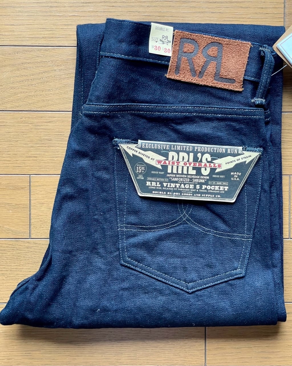 新品 アメリカ製 RRL ビンテージ5ポケットデニム リミテッドエディション 30-30 | Room Style Store powered by  BASE