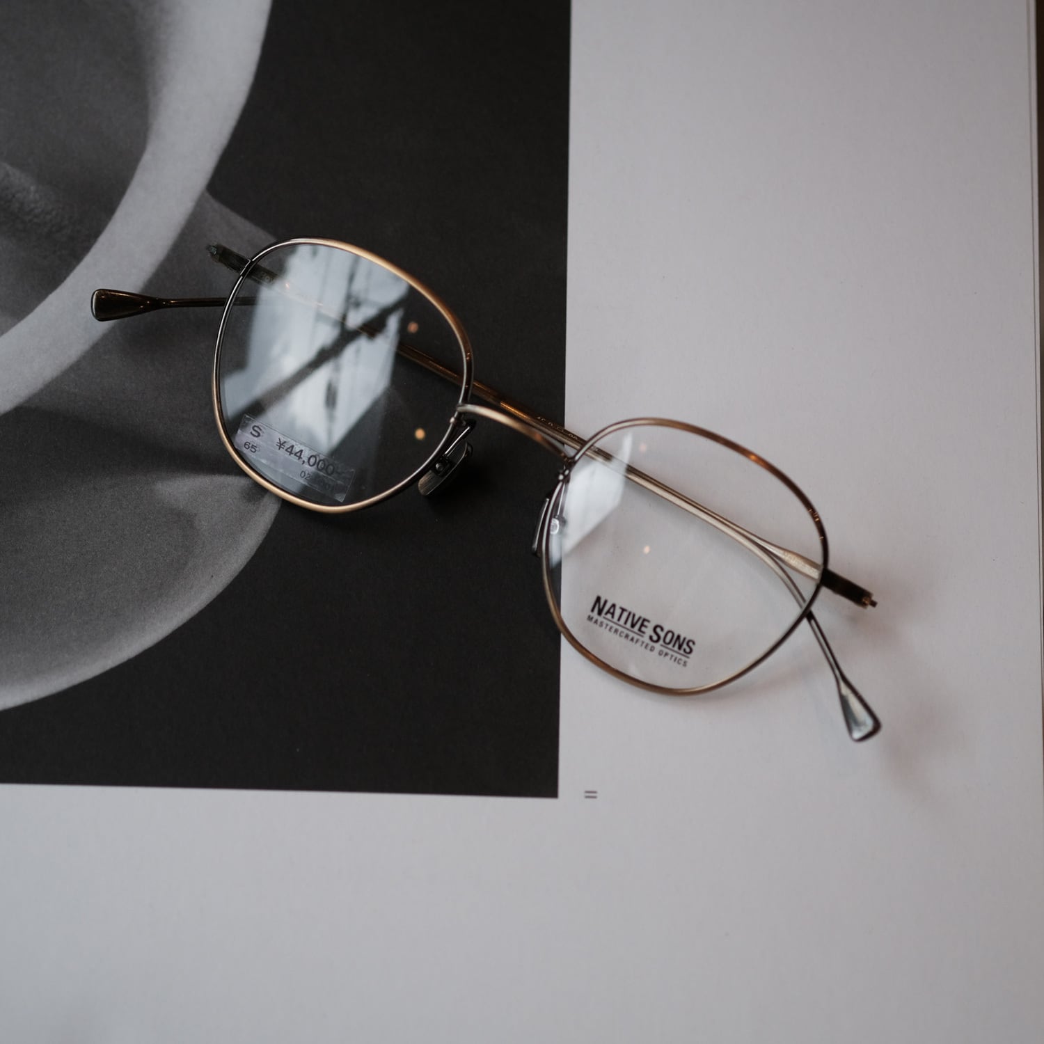 NATIVE SONS】Roy - Antique Gold (SMALL) | SEESAW SPECTACLES