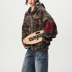 High street camouflage opening hoodie (NC239)