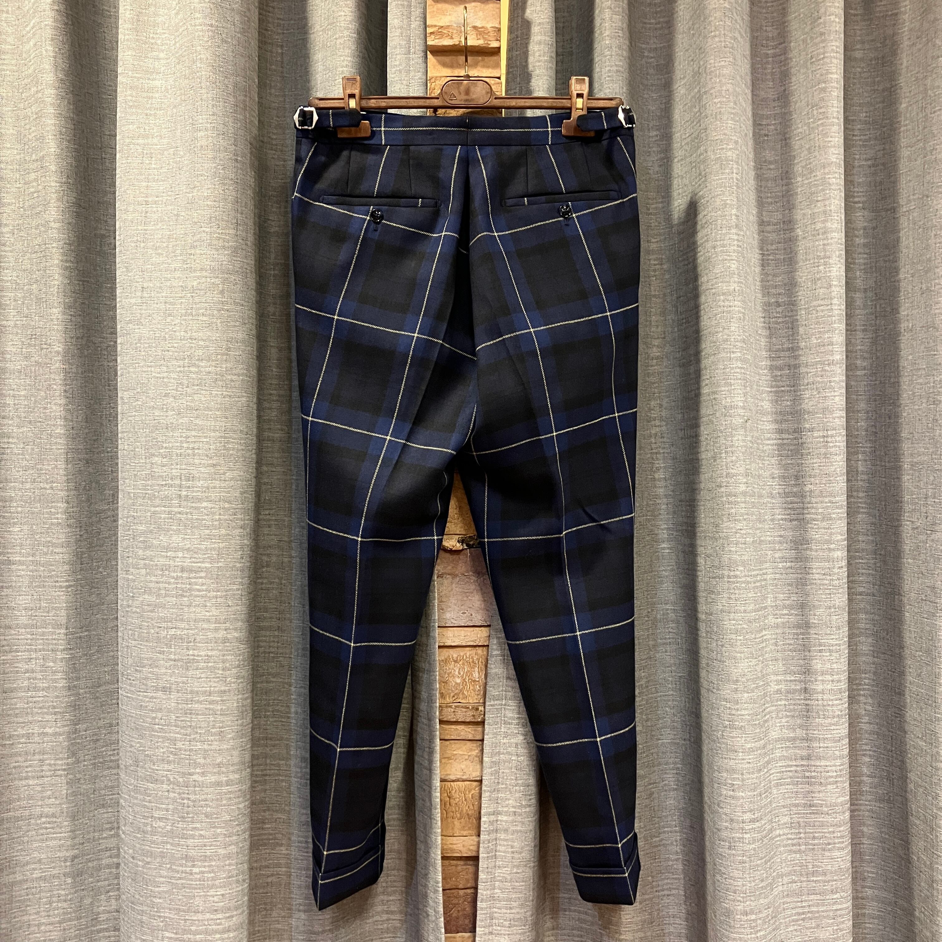 BERNARD ZINS CHECK SLACKS《42》 | safarionline