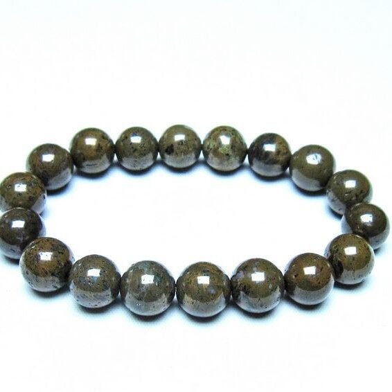 コンドライト ブレスレット サハラNWA869 隕石 11mm 一点物 おまかせ便 199-847