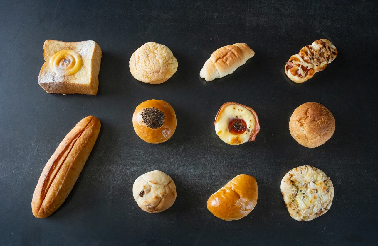 国産小麦おまかせパン7種＋2斤食パンセット