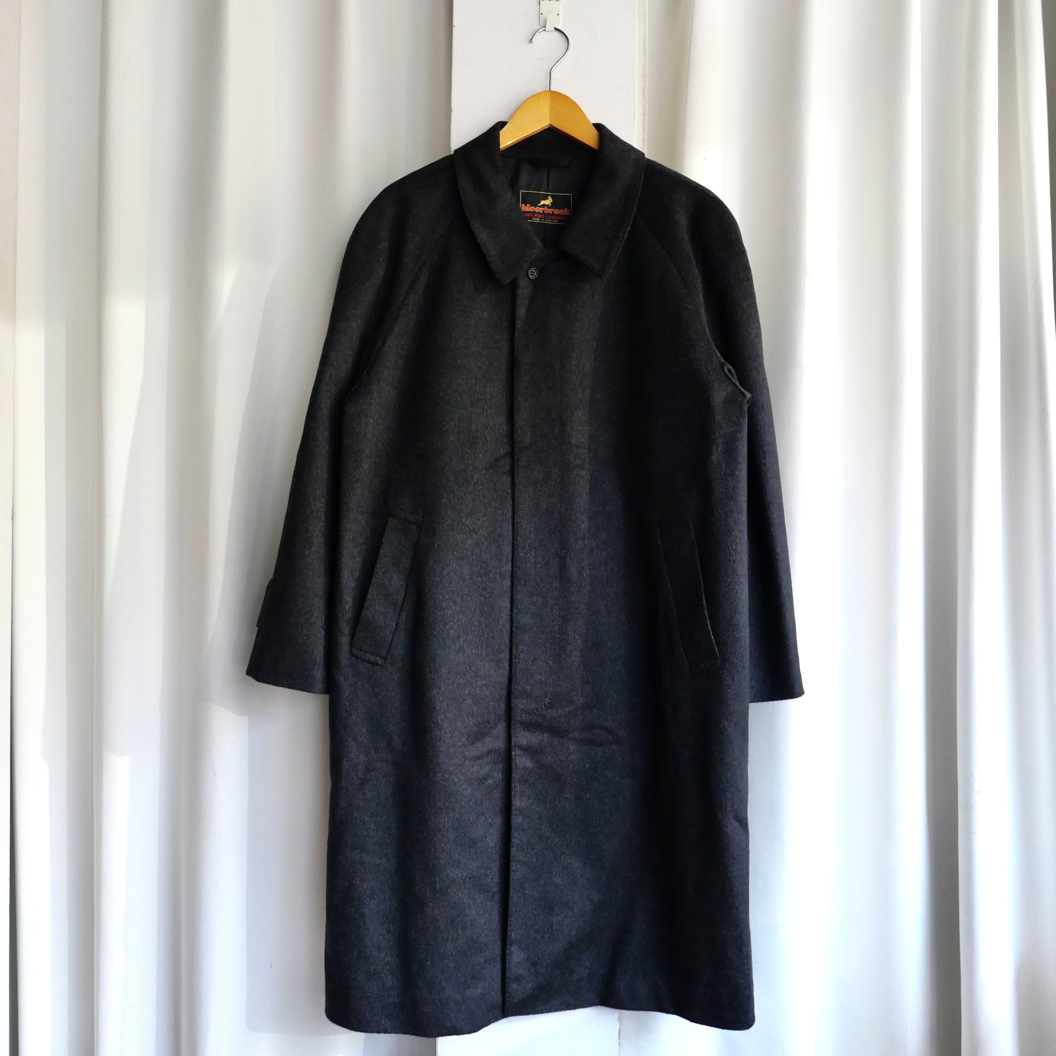 euro vintage カシミヤ　100% coat Moorbrook MOORBROOK PURE CASHMERE CHESTER COAT | safarionline