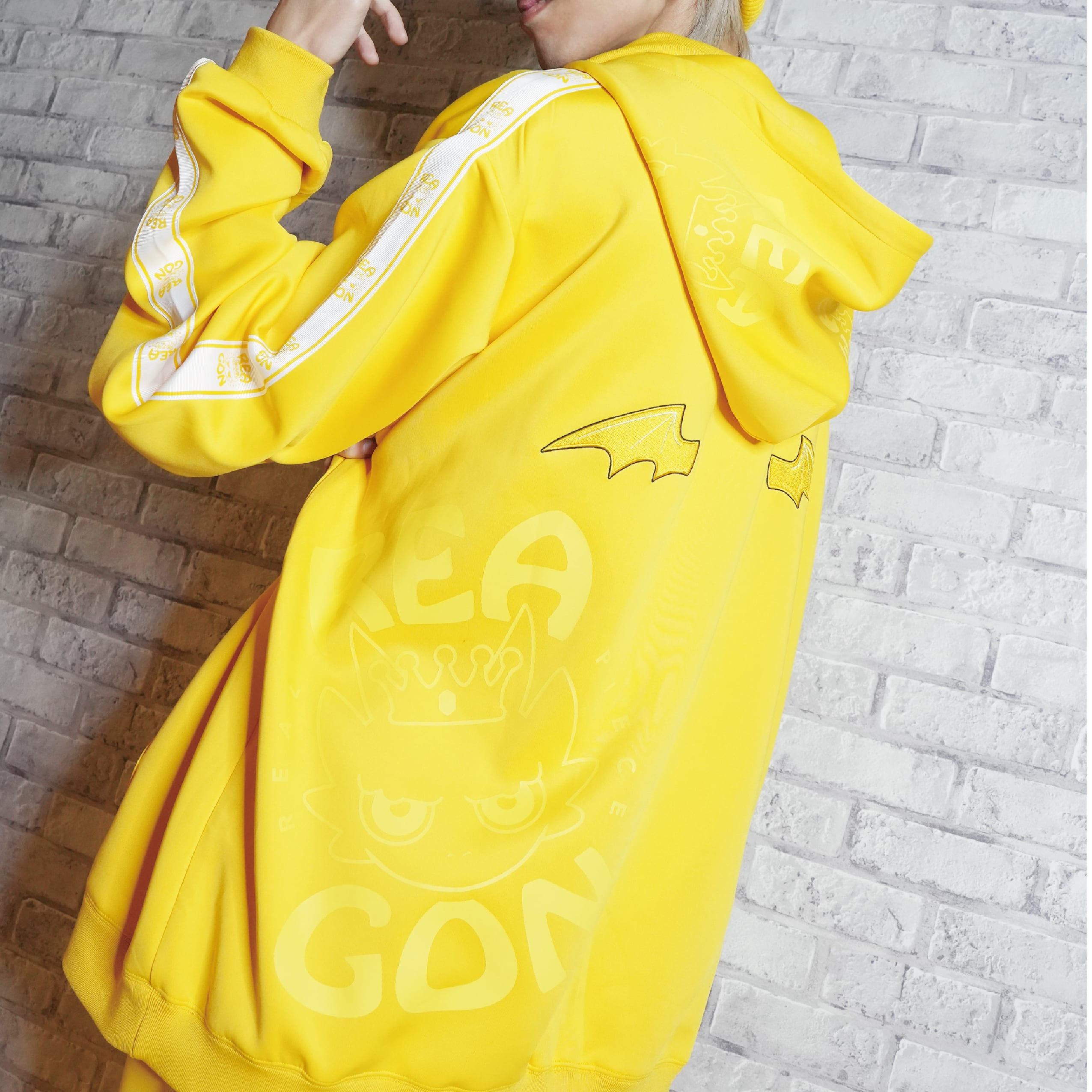 シェアースピリット S.H.R イエロー ジップアップジャージ シェアースピリット S.H.R イエロー ジップアップジャージ