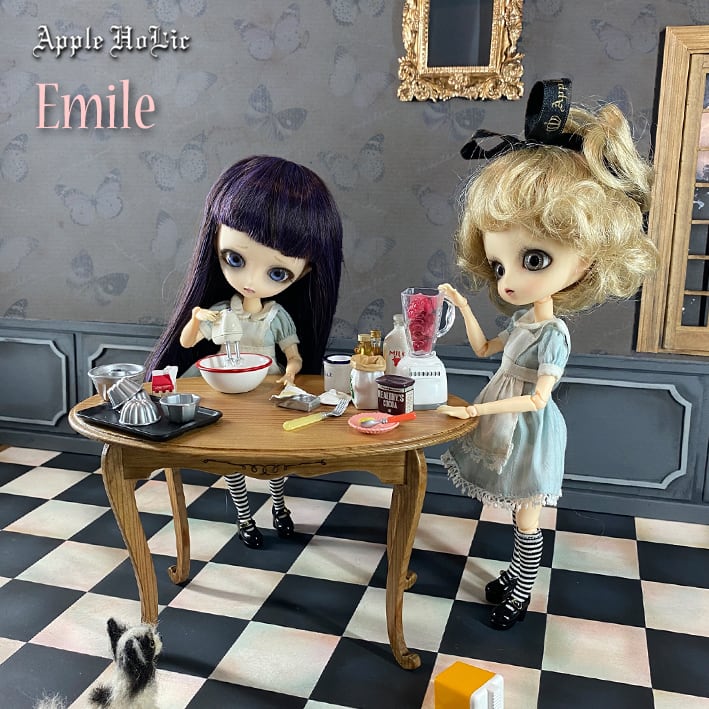 ダイニングテーブル L Emile Old Pine L ブライス 1/6 ダイニングテーブル L Emile Old Pine L ブライス 1/6