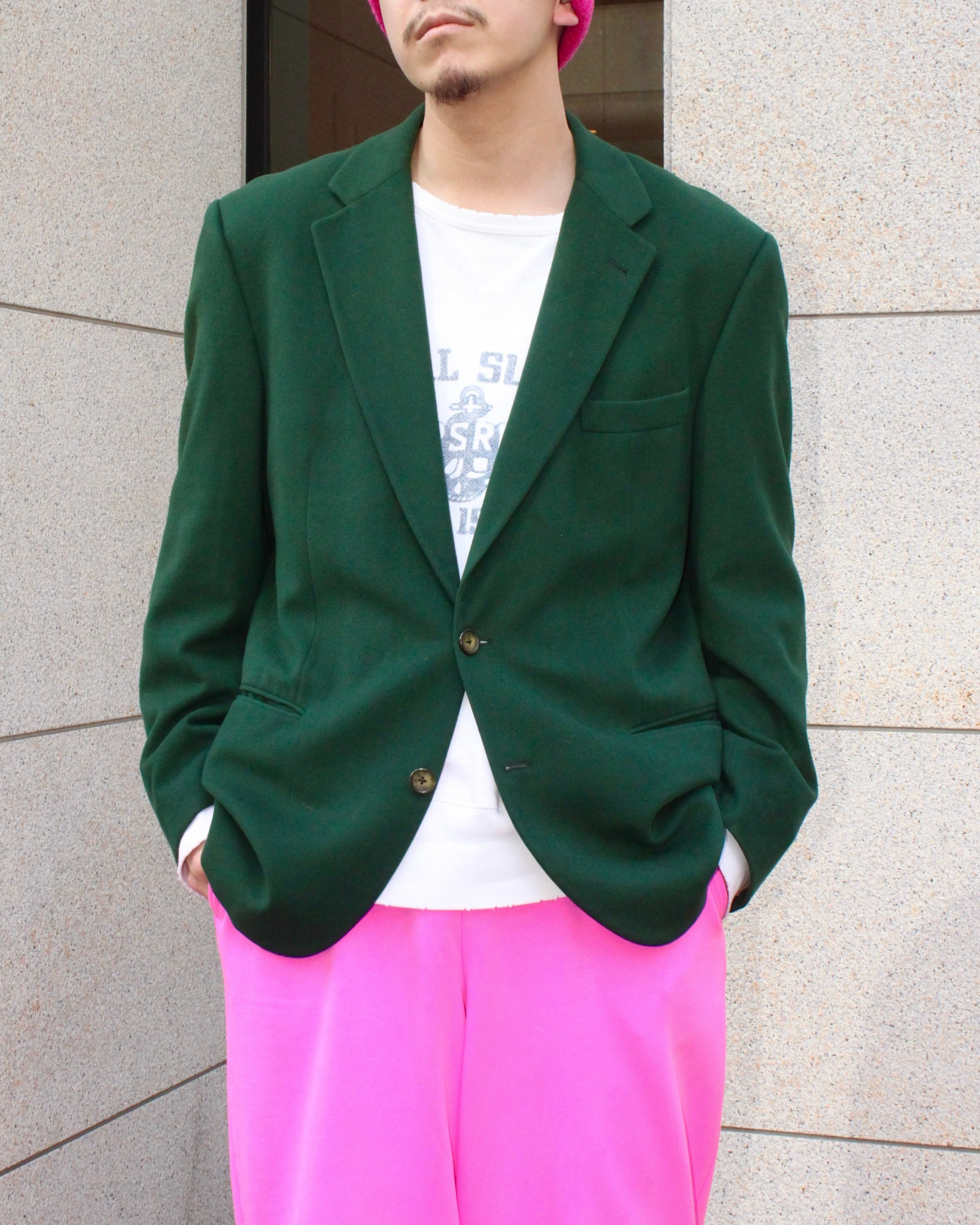 ~90s FENDI 2B Wool Tailored Jacket ITALY製