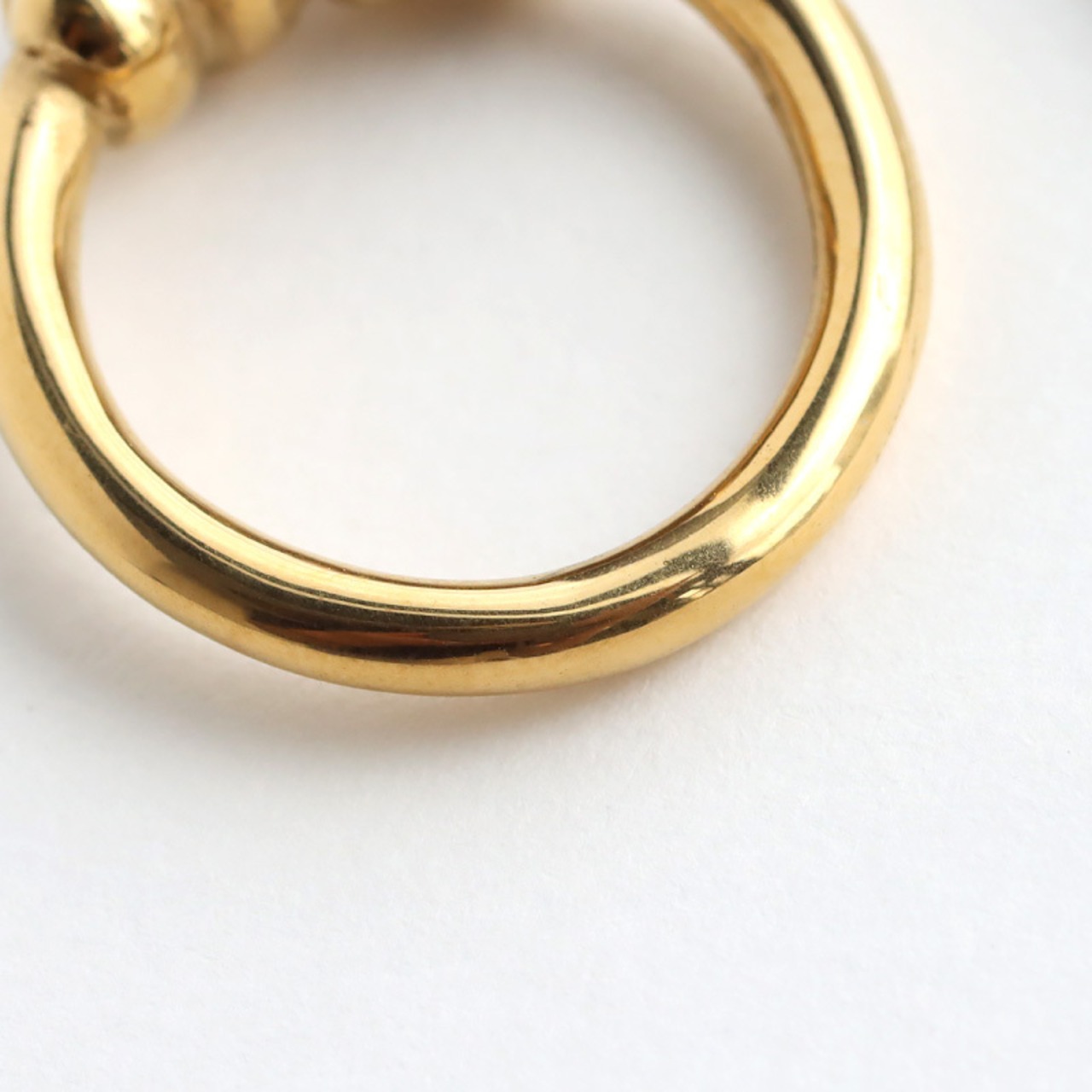 【ネコポス便】リング コルネリング 指輪 金属アレルギー サージカルステンレス 11号 13号 16号つけっぱなし 金アレ対応 ラッピング ギフト レディース プレゼント 女性 大きめ ゴールド シルバー ボリューム 18k 18金 2133