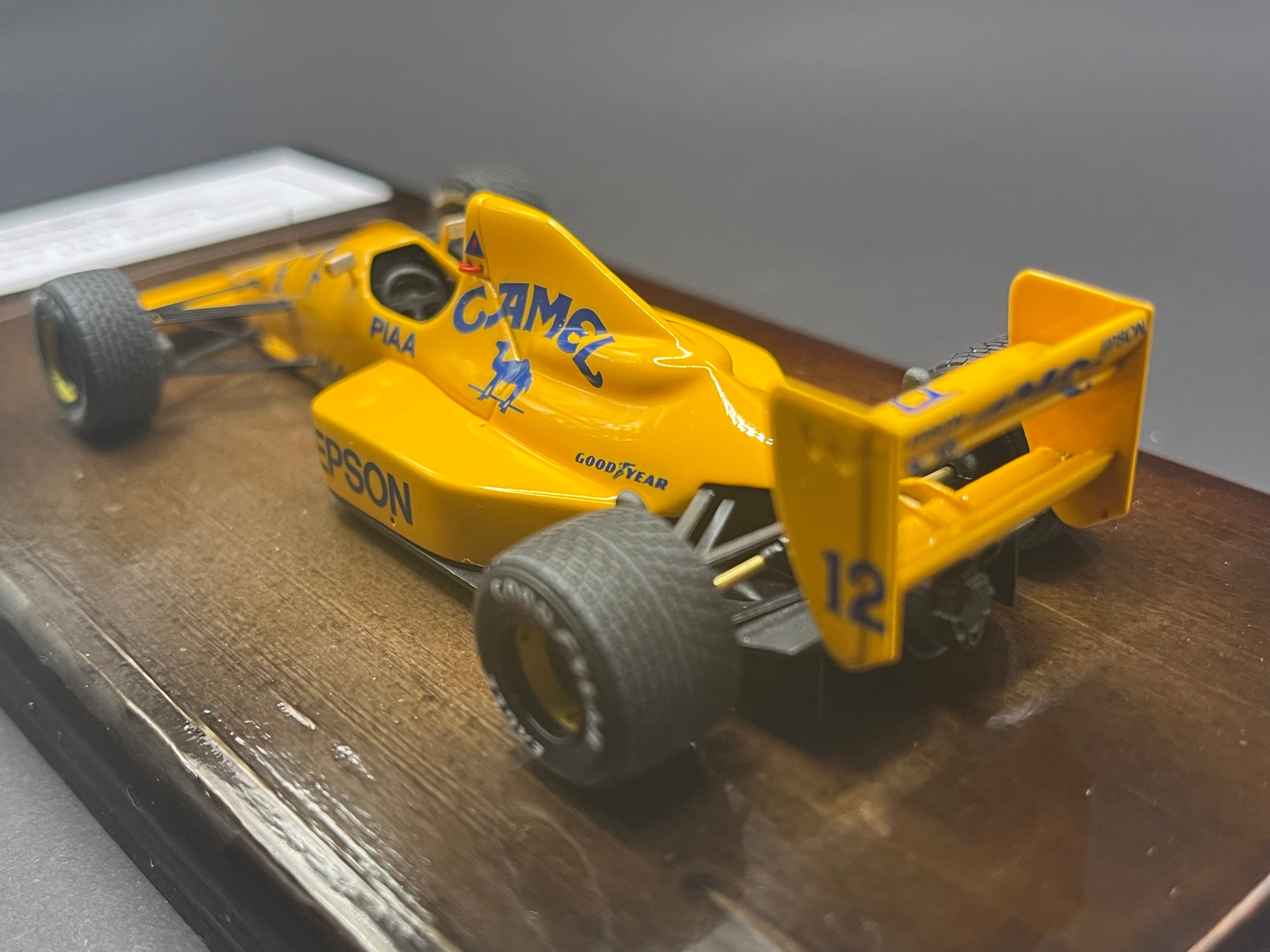 1/43 Tameo ロータス101ジャッド 中嶋悟 オーストラリアGP ファステ