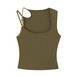 [CONP] Bead Color Asymmetric Tank Top