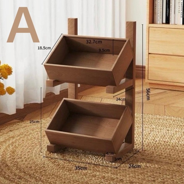 【木製 インテリア ディスプレイラック】 無垢材 収納ラック 棚 スナック 雑貨 ぬいぐるみ おもちゃ 雑誌 本 キッチン用品 収納 リビング 寝室 子供部屋 オフィス カフェ