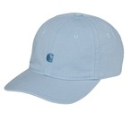 Carhartt (カーハート) MADISON LOGO CAP - Frosted Blue / Icy Water マディソンロゴキャップ