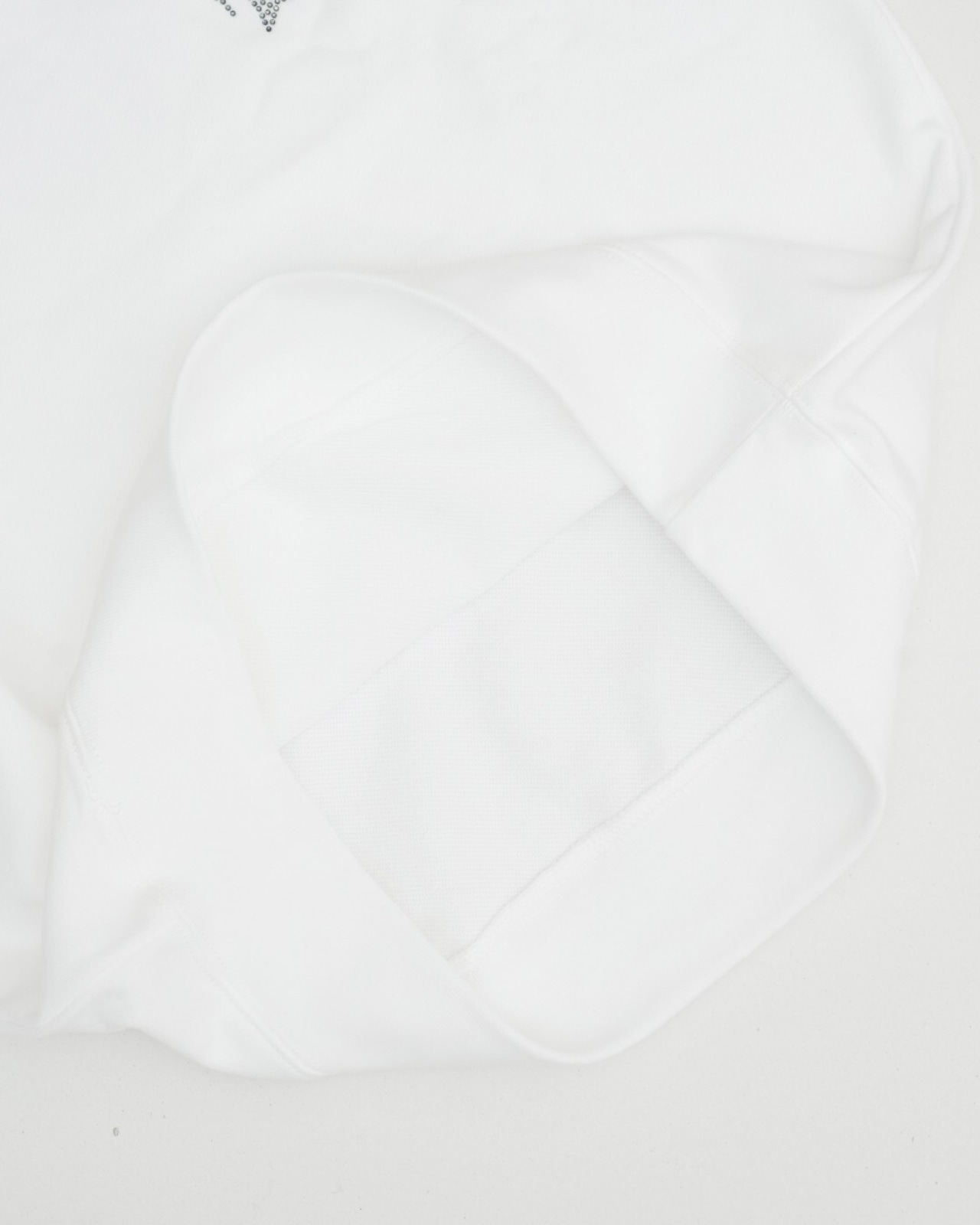 OLD "P" LOGO RHINESTONE PILE SWEAT SHIRT