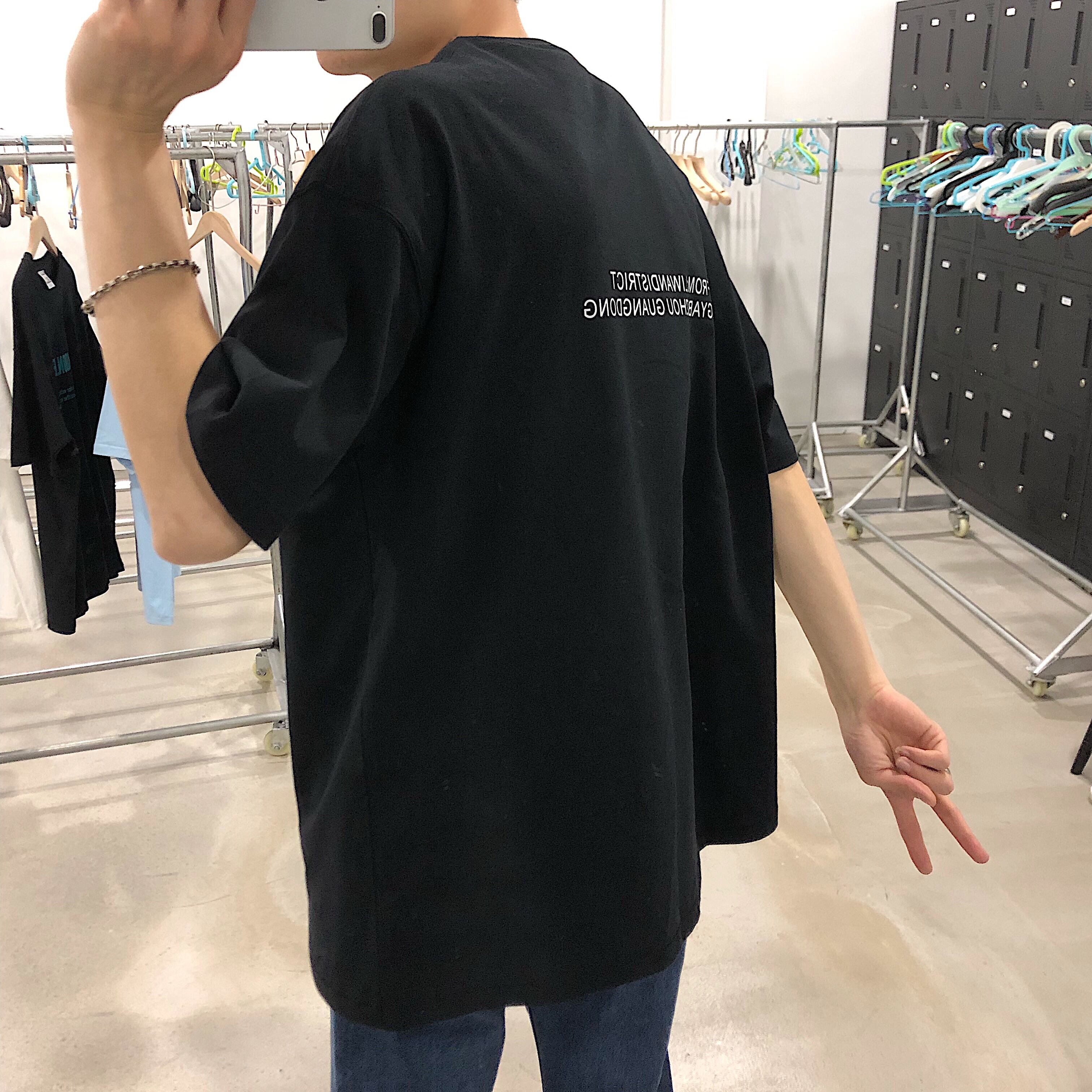 全3色 Tシャツ カットソー プリント カジュアル シンプル