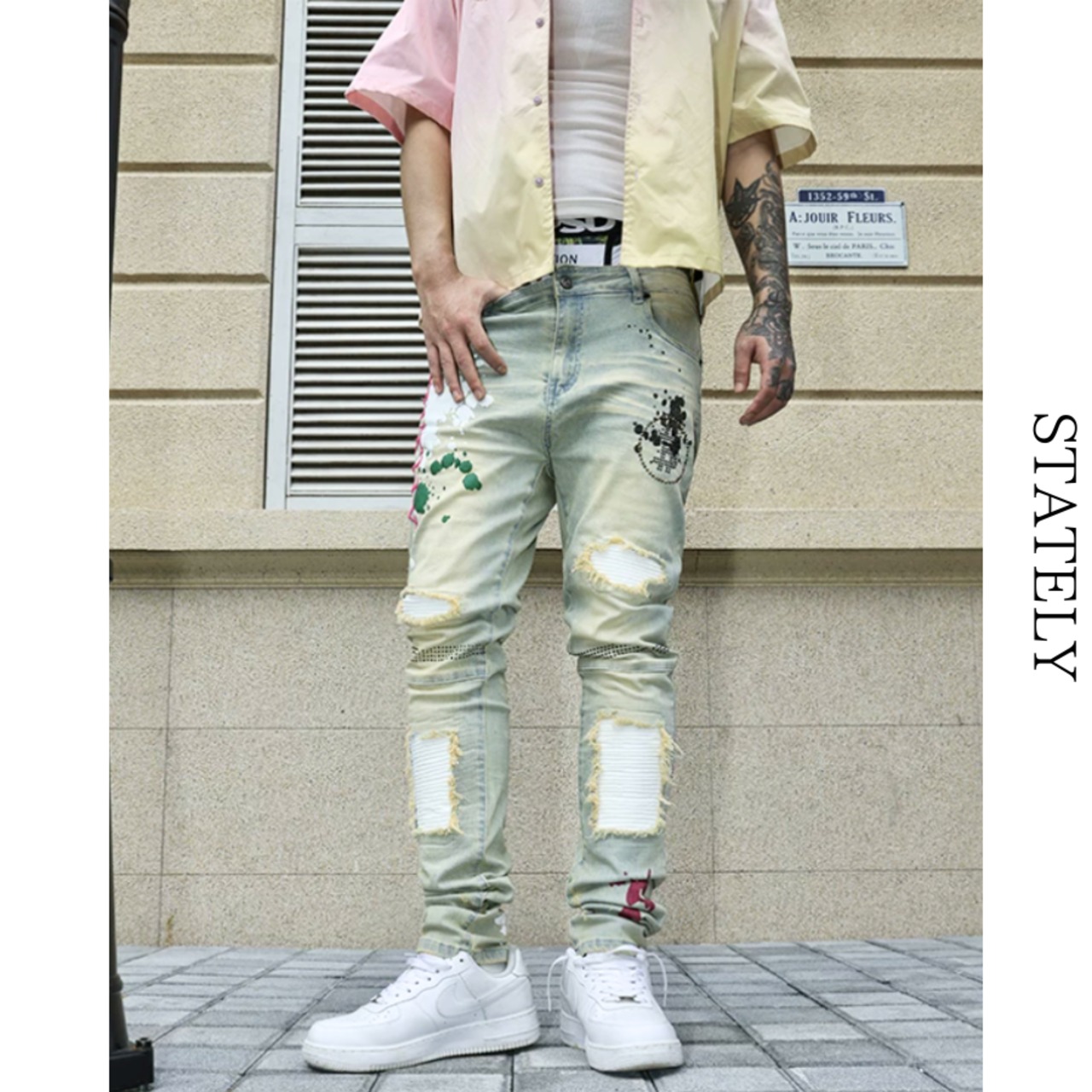 Paint Crash Denim_B163・画像9