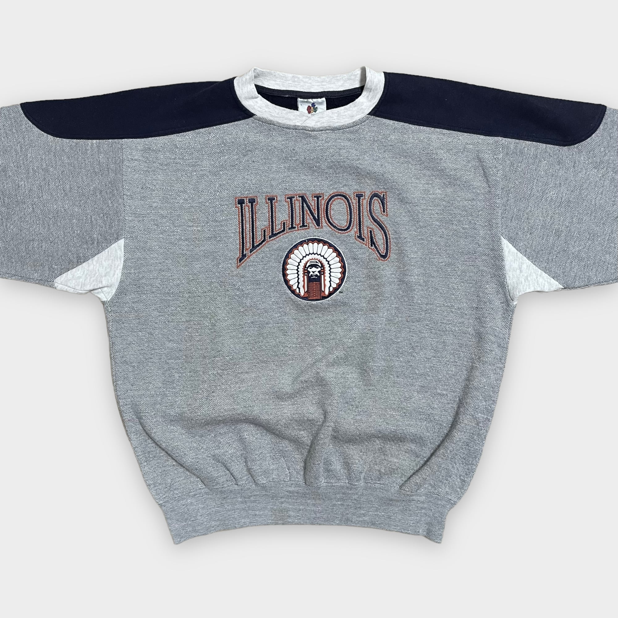 Midwest Embroidery】カレッジ イリノイ大学 ILLINOIS 刺繍ロゴ ...