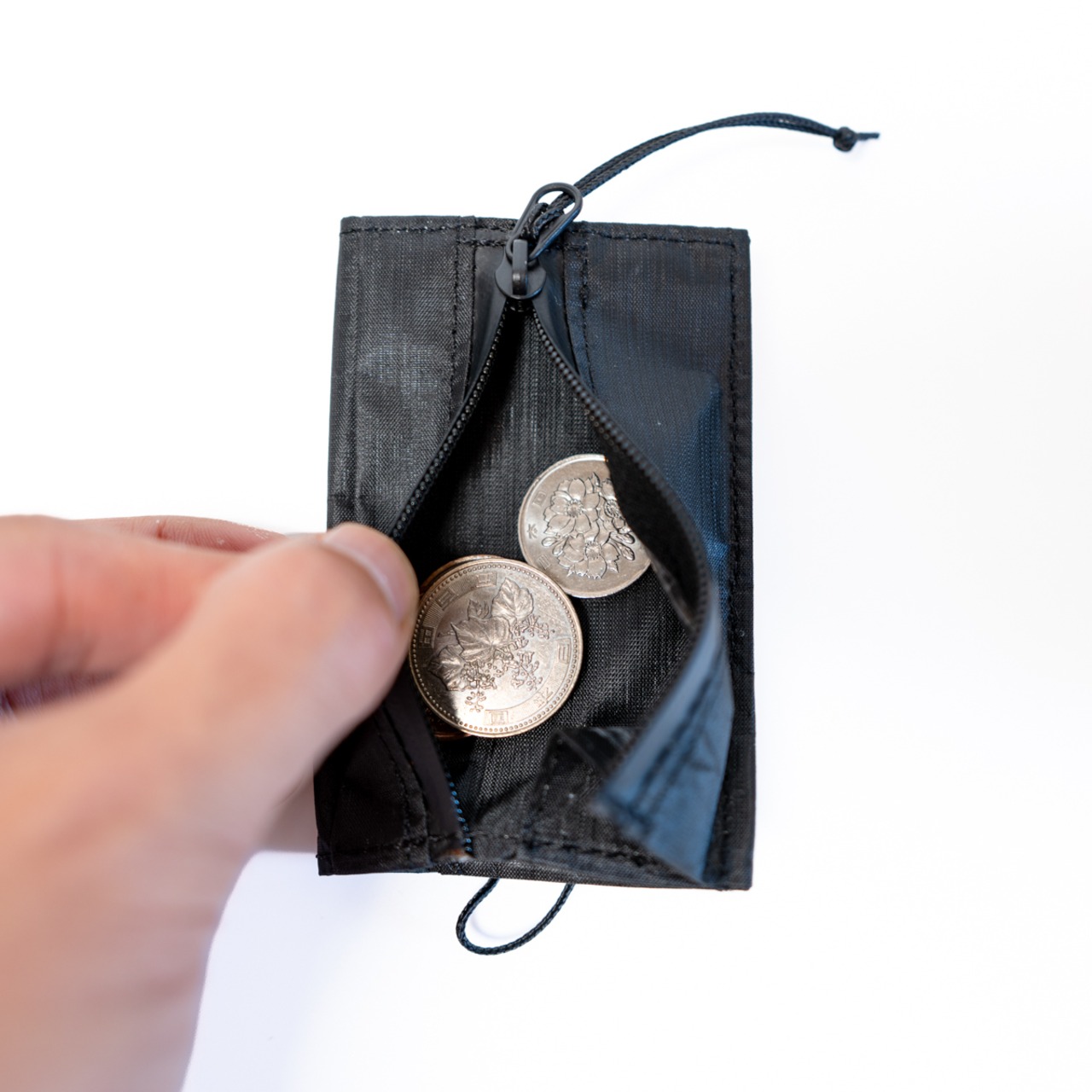 ダイニーマ製3つ折り軽量ウォレット（登山用/財布/ミニマリスト ）