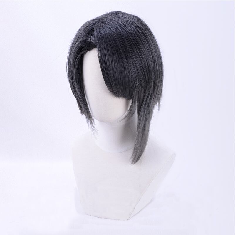 忍たま乱太郎【竹谷八左ヱ門 】コスプレウィッグ、アニメ耐熱かつら