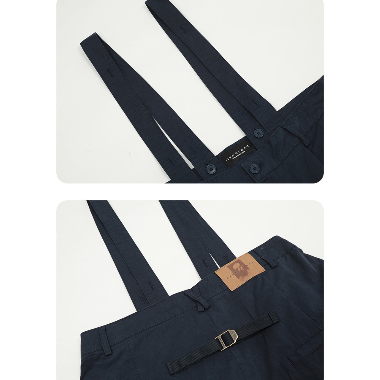 コットンツイルサスペンダーパンツ　TB1794・画像13