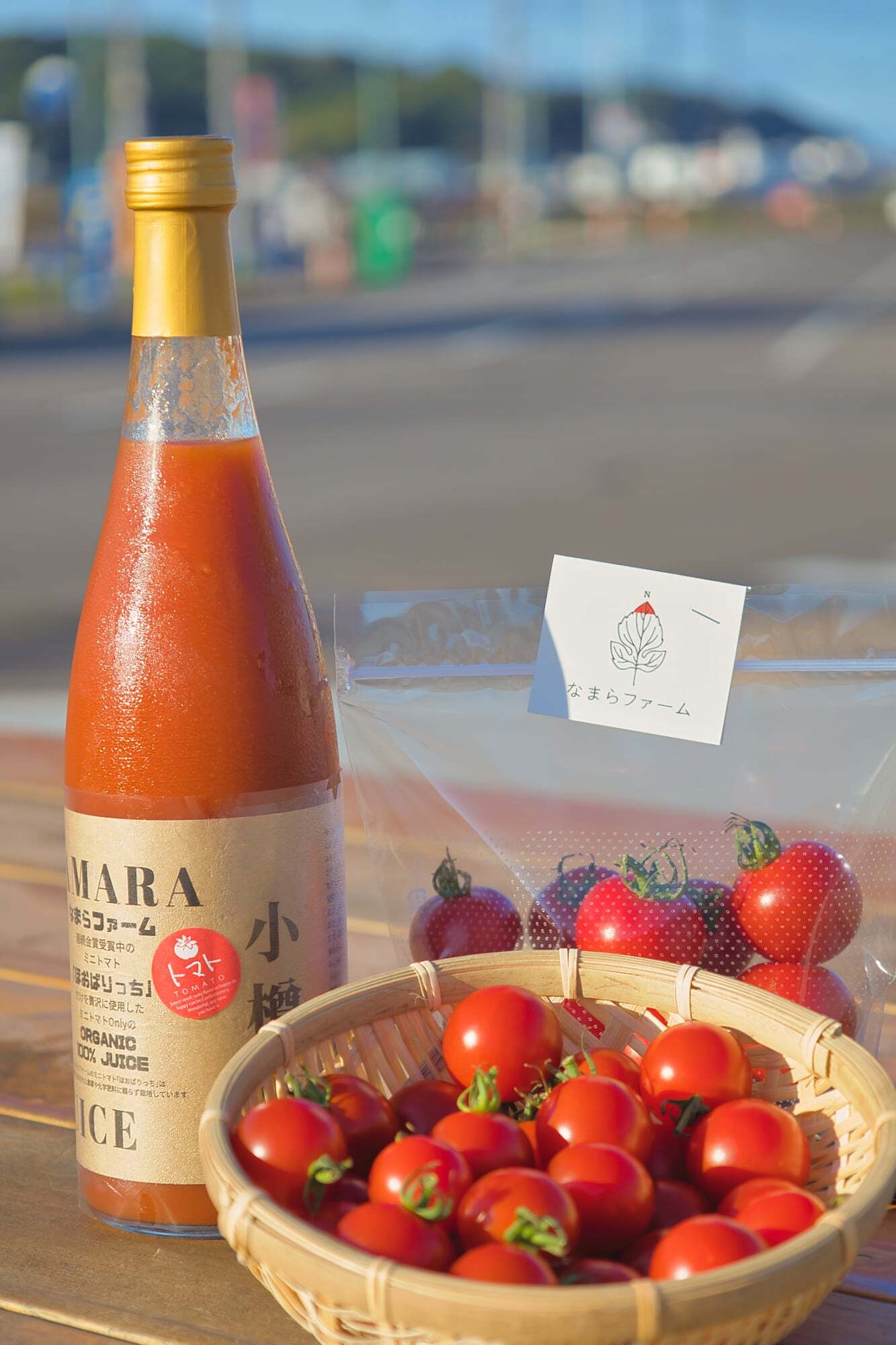 送料無料】小樽産の金賞ミニトマトのジュース・NAMARA JUICE（なまら