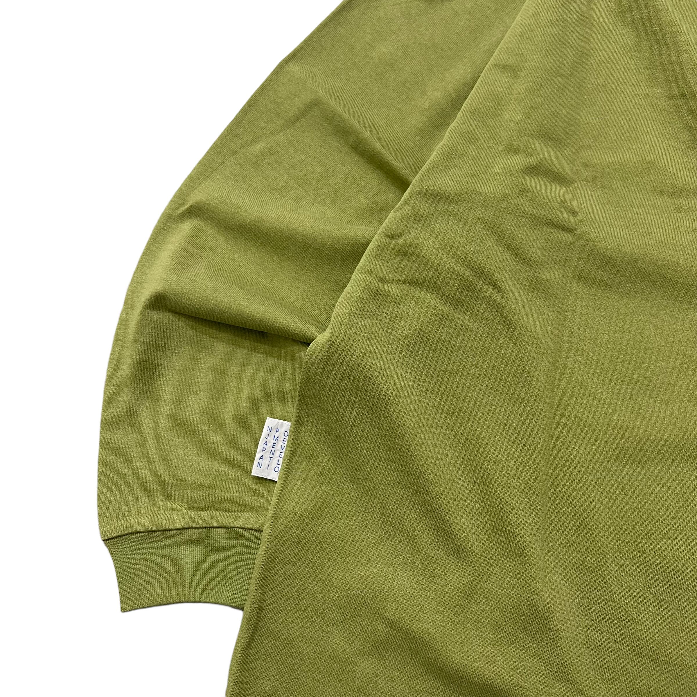 NOROLL / CARDPOCKET TEE L/S GREEN | THE NEWAGE CLUB powered by BASE