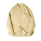 Band Collar Long Sleeve Shirt ◇2color H0173