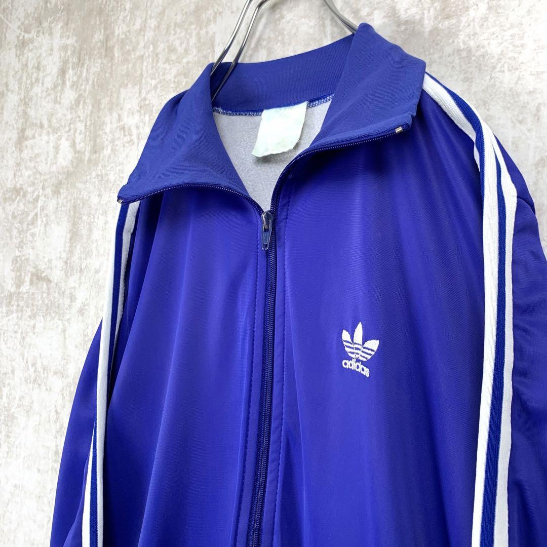 70s adidas ATP トラックジャケット ジャージ 西ドイツ 黒 白